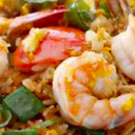 Arroz Chaufa de Mariscos